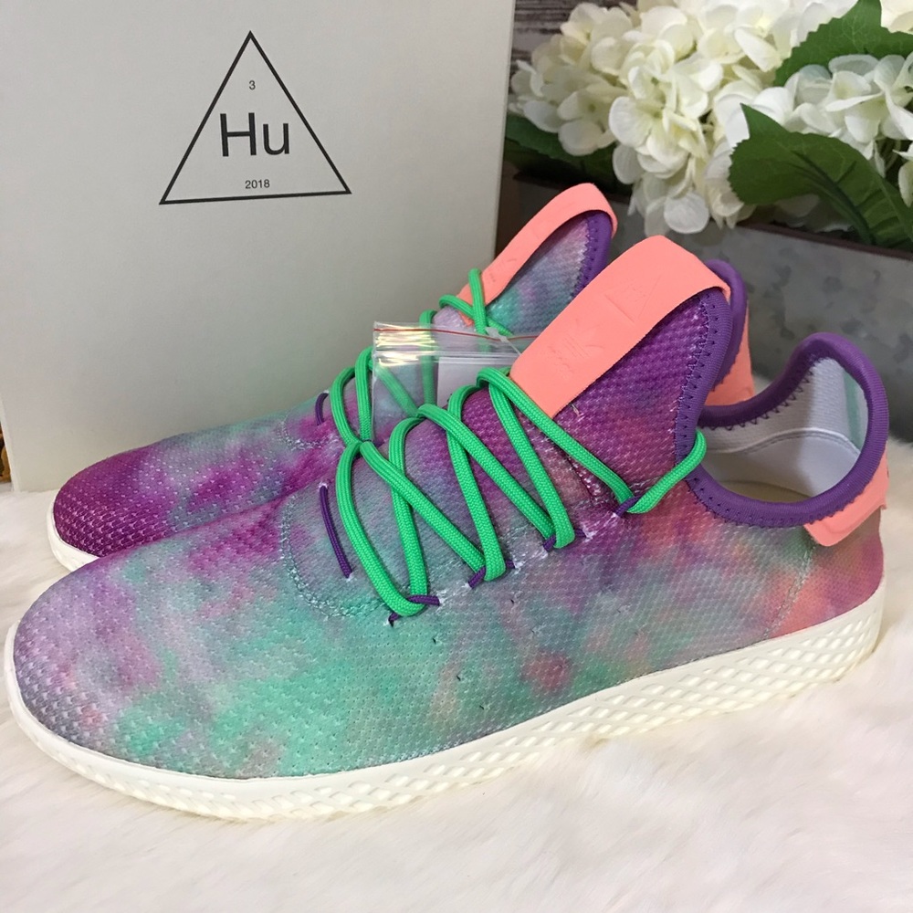 NEW adidas Tennis HU Pharrell Holi Tie Dye